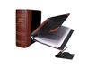 3 Ring 3" Binder 1/4 Bind Leather Corporate Kit