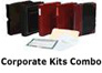 minute book binder, corporate kit combo, blank stock certificate